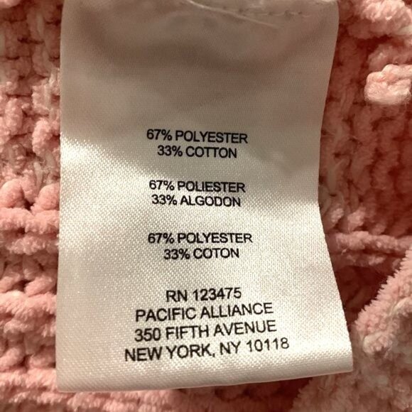 Jones New York Pink Knit Sweater XL - Picture 3 of 8